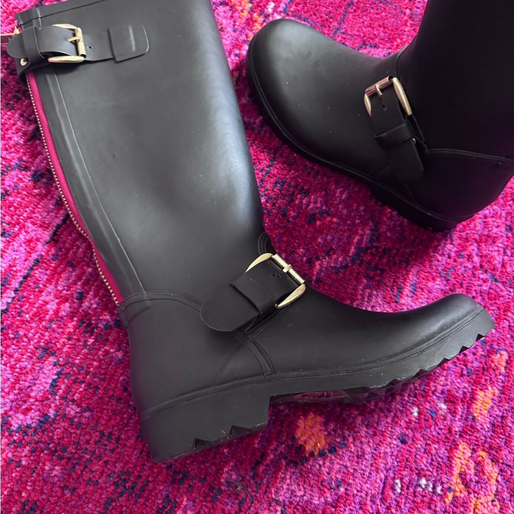 Steve Madden Black Winter & Rain Boots - Picture 3 of 3